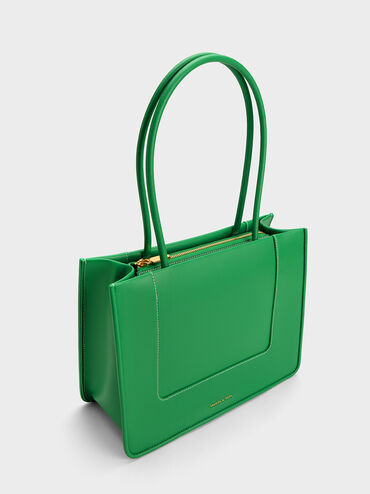 Daylla Tote Bag, Green, hi-res