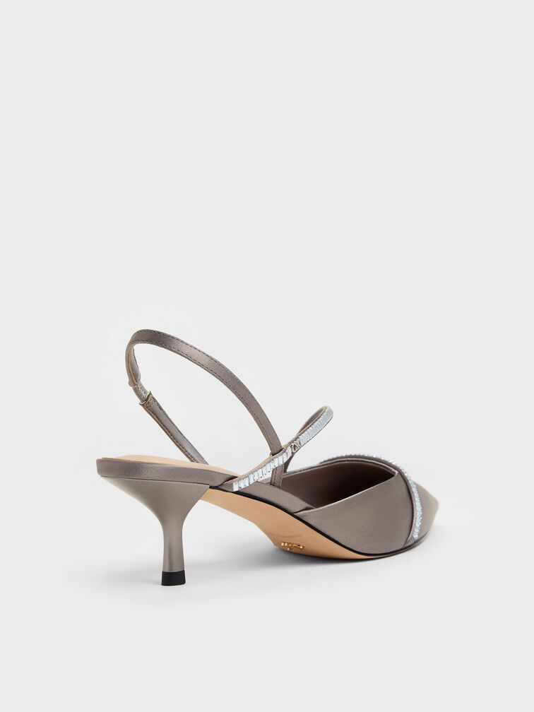 Gi&agrave;y sandals cao g&oacute;t mũi nhọn, X&aacute;m be, hi-res