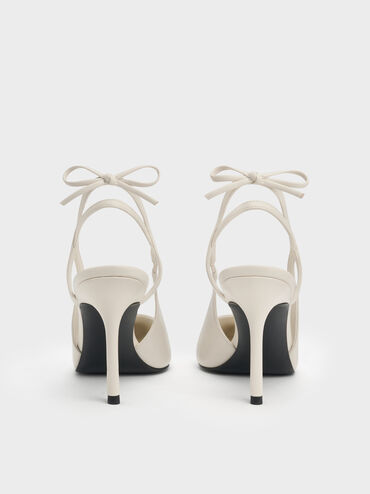 Gi&agrave;y sandals cao g&oacute;t mũi nhọn, Phấn, hi-res