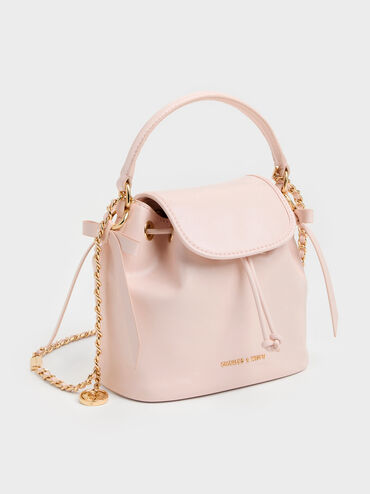 T&uacute;i x&aacute;ch nắp gập Dalia, Soft Pink, hi-res