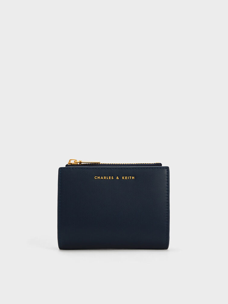 Ví ngắn Harmonee Top Zip, Xanh navy, hi-res