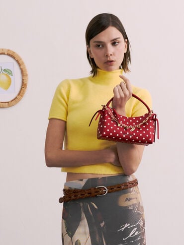 Francie Charm Bag Chain, Multi, hi-res