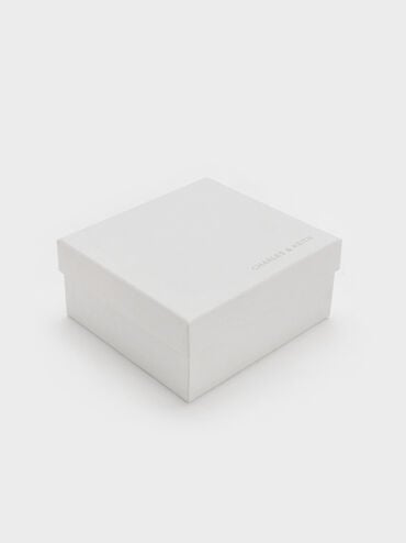 M&oacute;c kho&aacute; t&uacute;i x&aacute;ch Seashell Swirl-Print, Hồng, hi-res