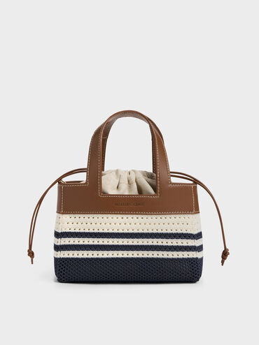 T&uacute;i tote b&eacute; g&aacute;i Ida Striped, Nhiều m&agrave;u, hi-res