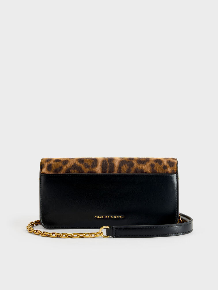 V&iacute; d&agrave;i nắp gập Cesia Leopard-Print, Nhiều m&agrave;u, hi-res