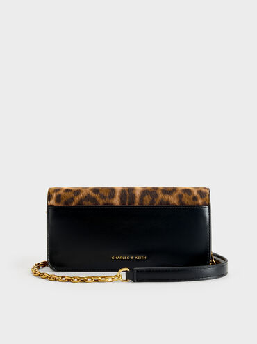 V&iacute; d&agrave;i nắp gập Cesia Leopard-Print, Nhiều m&agrave;u, hi-res