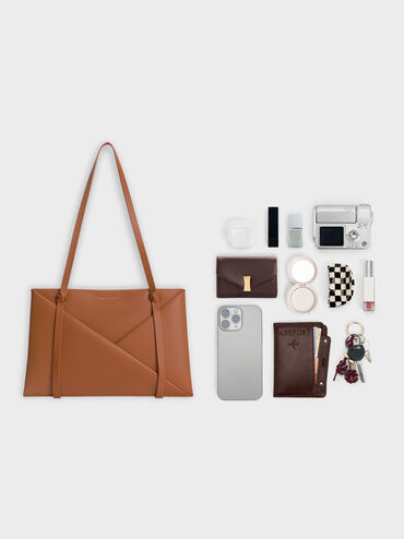 Túi tote Midori, Nâu ánh hung, hi-res