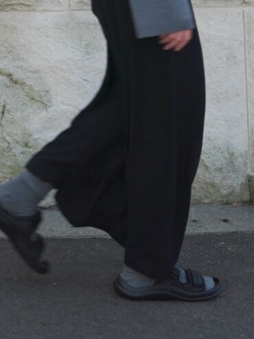 D&eacute;p quai ngang Nylon Double-Strap Sports, Đen họa tiết, hi-res