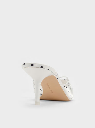 Sadira Polka-Dot Heeled Mules, Multi2, hi-res