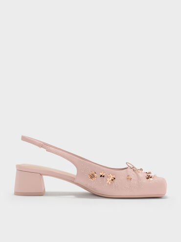 Gi&agrave;y sandals cao g&oacute;t mũi vu&ocirc;ng Sadira, Hồng nhạt, hi-res