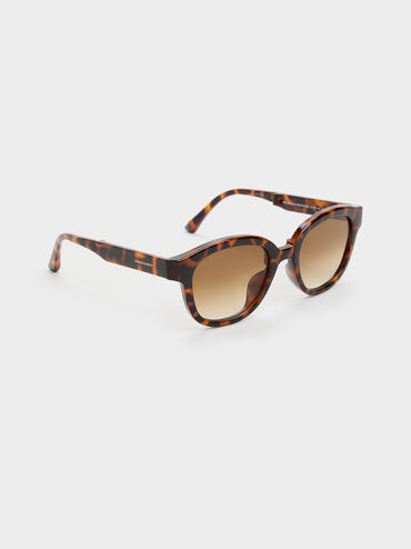Brea Round Sunglasses, T. Shell, hi-res
