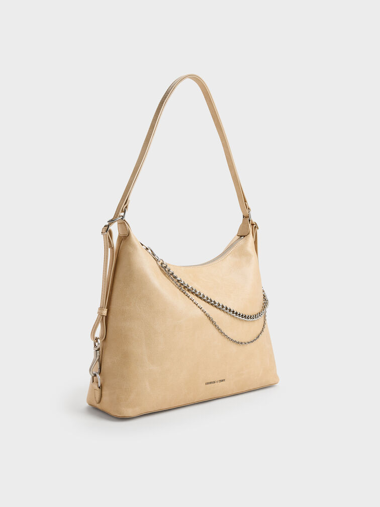 T&uacute;i đeo vai h&igrave;nh thang Atwood, Sand Beige, hi-res