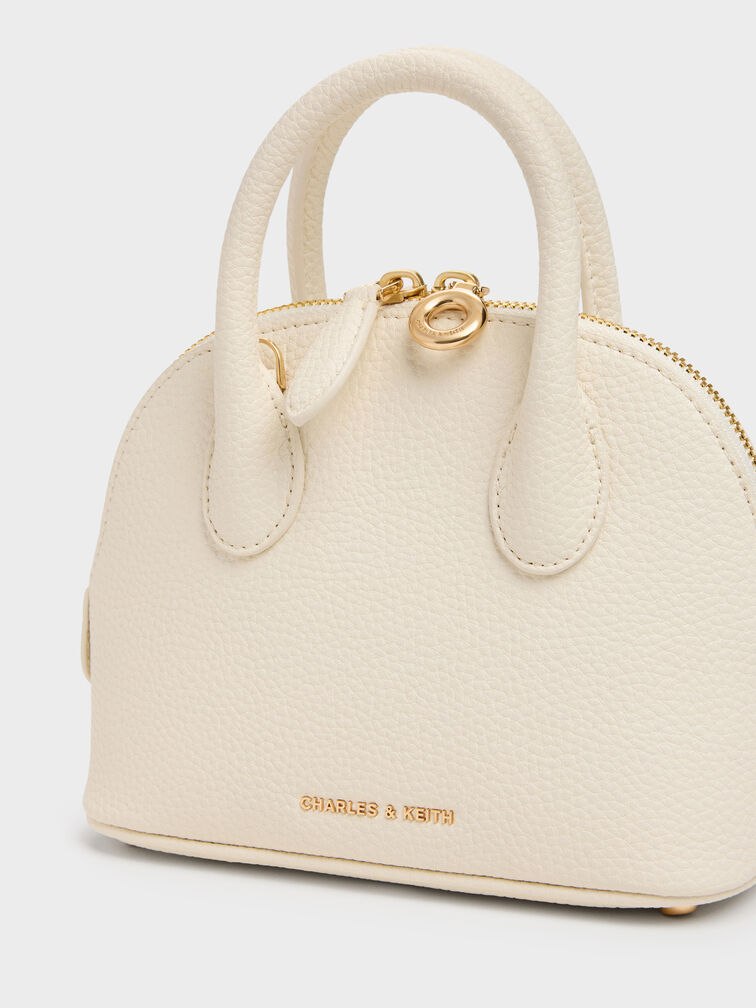 Beryl Bowling Bag, Cream, hi-res