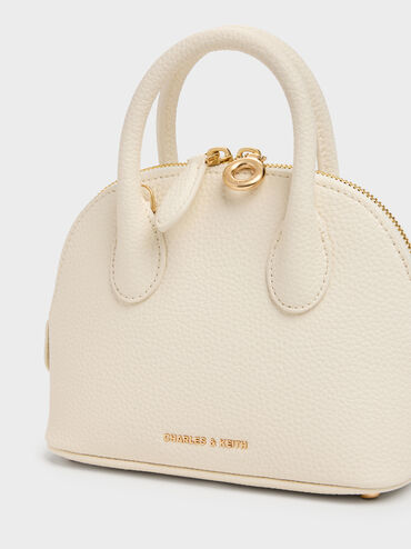 Beryl Bowling Bag, Cream, hi-res