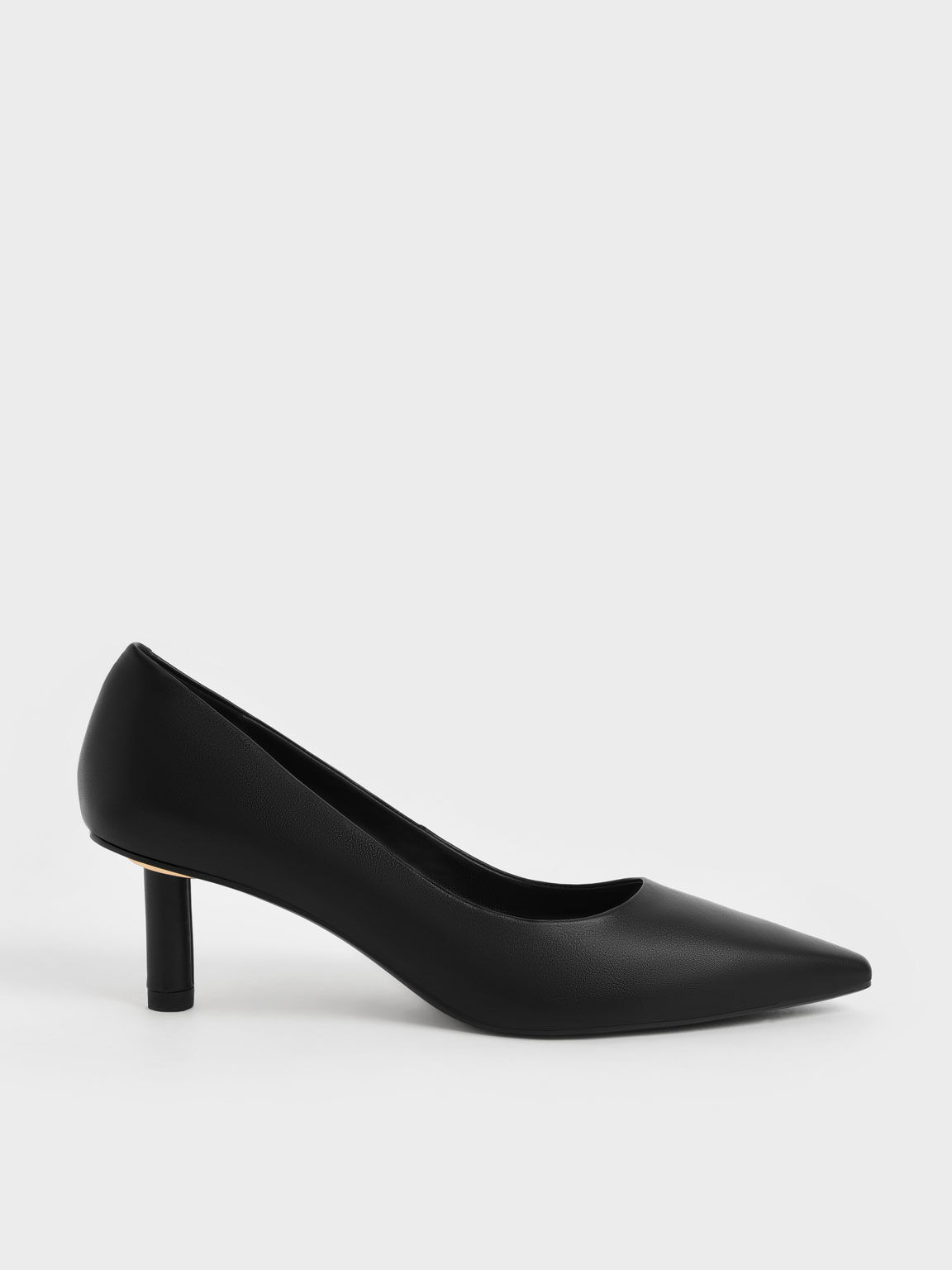 Introducir 78+ imagen black kitten heel shoes