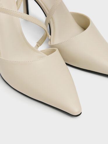 Gi&agrave;y sandals cao g&oacute;t Cordelia, Phấn, hi-res