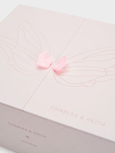 Cressida Quilted Top Handle Bag With Bag Charms, Cotton Candy Pink, hi-res