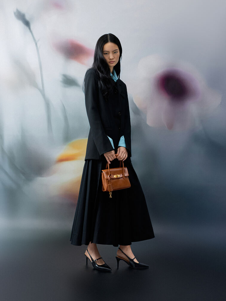 T&uacute;i tote Mini Kerry, Distressed Tan, hi-res