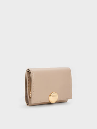Behn Small Wallet, Taupe, hi-res