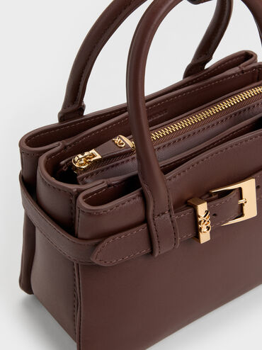 T&uacute;i tote Jody Leather Belted, N&acirc;u, hi-res