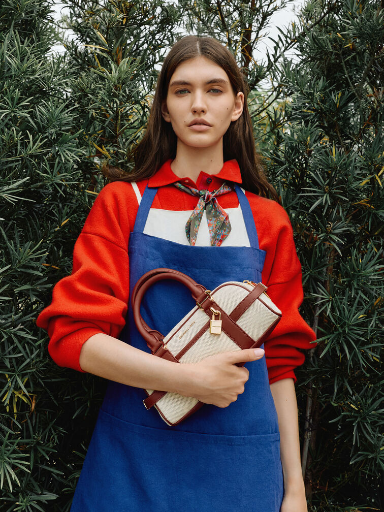 T&uacute;i x&aacute;ch d&aacute;ng d&agrave;i Scottie Canvas, Gạch, hi-res