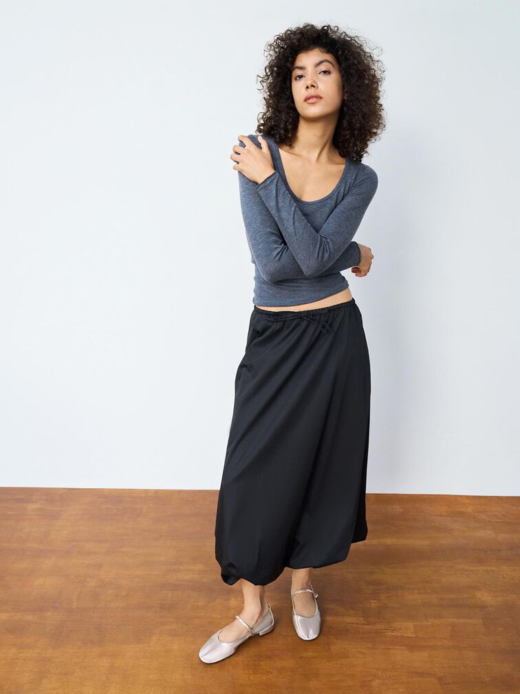 Gi&agrave;y b&uacute;p b&ecirc; Jannie Satin Crystal-Buckle, X&aacute;m nhạt, hi-res