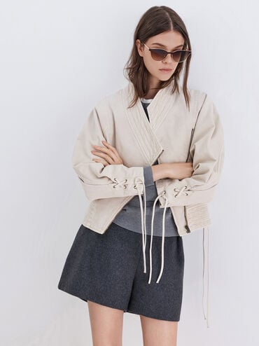 Ginny Cat-Eye Sunglasses, Rose Gold, hi-res