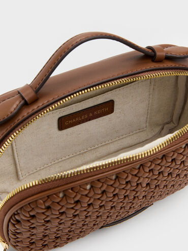 T&uacute;i đeo ch&eacute;o phom chữ nhật Azure, Chocolate, hi-res