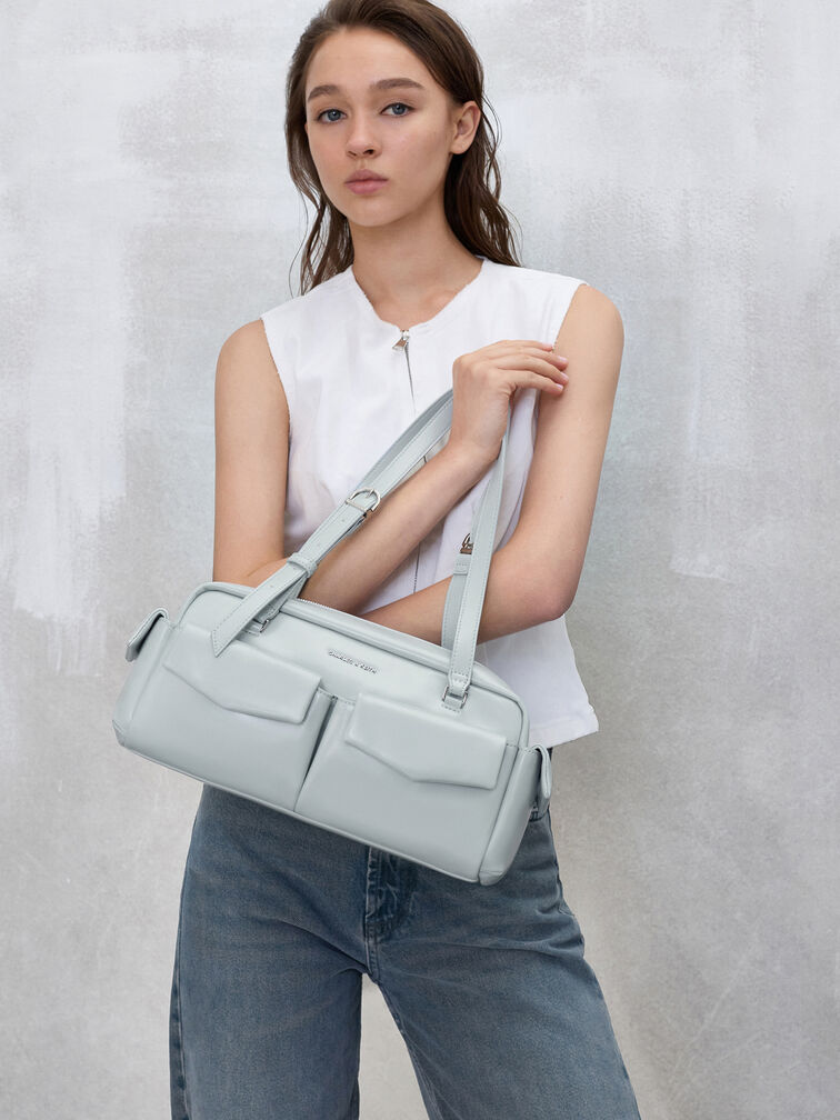T&uacute;i đeo vai Rachel Multi-Pocket, Sea Salt Blue, hi-res