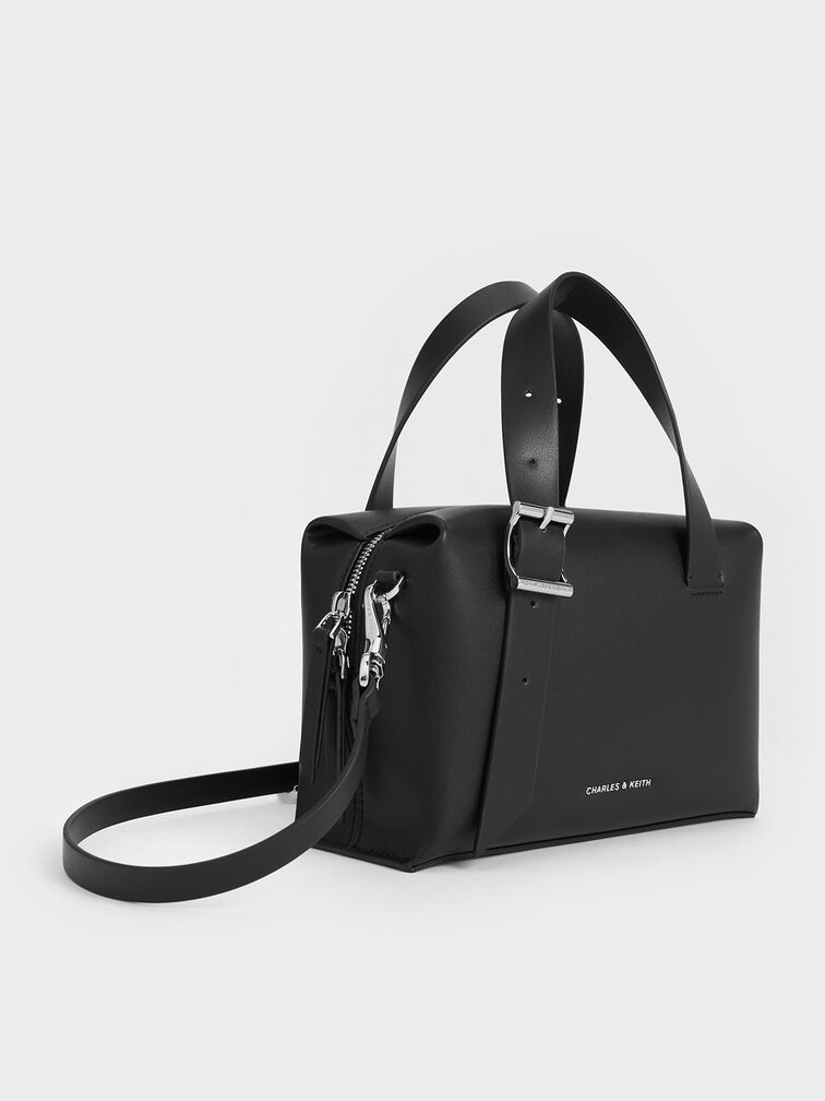 Marceline Bowling Bag, Noir, hi-res