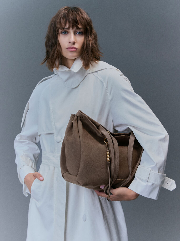 T&uacute;i tote tua rua XL Zephyr, Stone Grey, hi-res