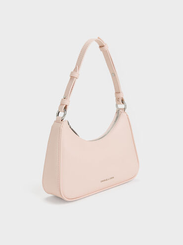 T&uacute;i đeo vai h&igrave;nh thang Lane Chain, Soft Pink, hi-res