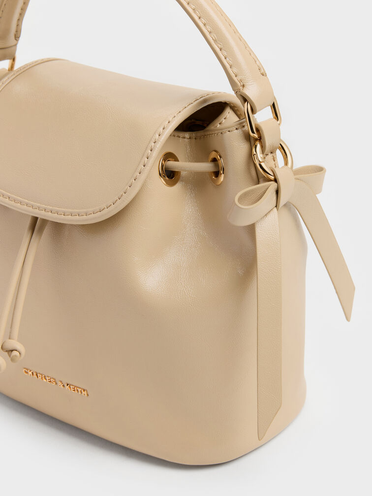 T&uacute;i x&aacute;ch nắp gập Dalia, Sand Beige, hi-res