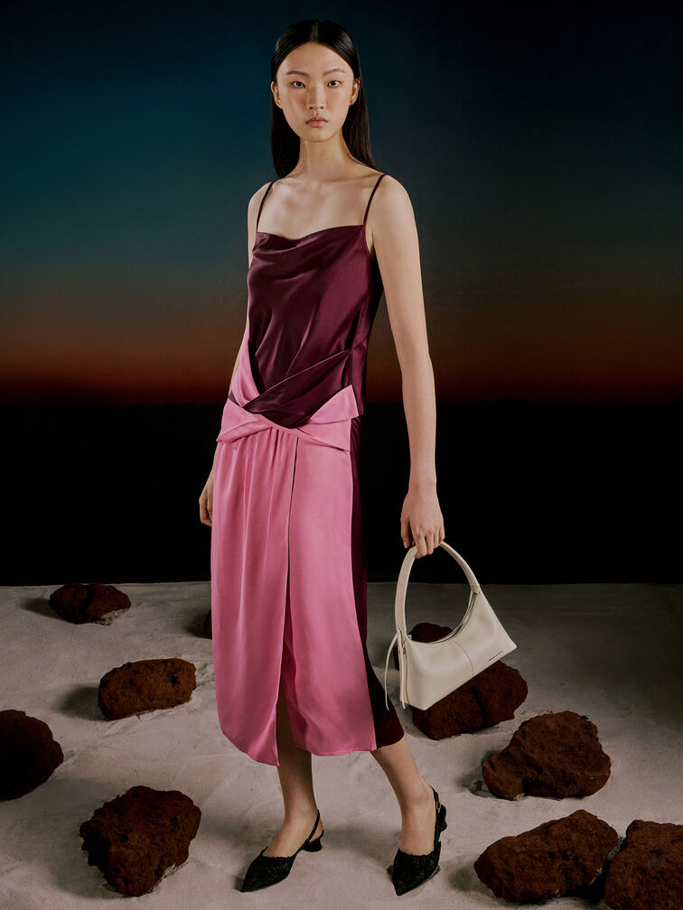 Simone Shoulder Bag, Cream, hi-res