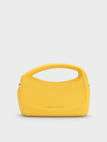 Cocoon Top Handle Bag, Yellow, hi-res