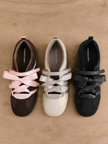 Gi&agrave;y sneakers cổ thấp Silko Faux Suede, Dark Brown Textured, hi-res