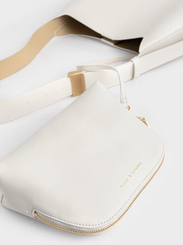 Edna Tote Bag, Cream, hi-res