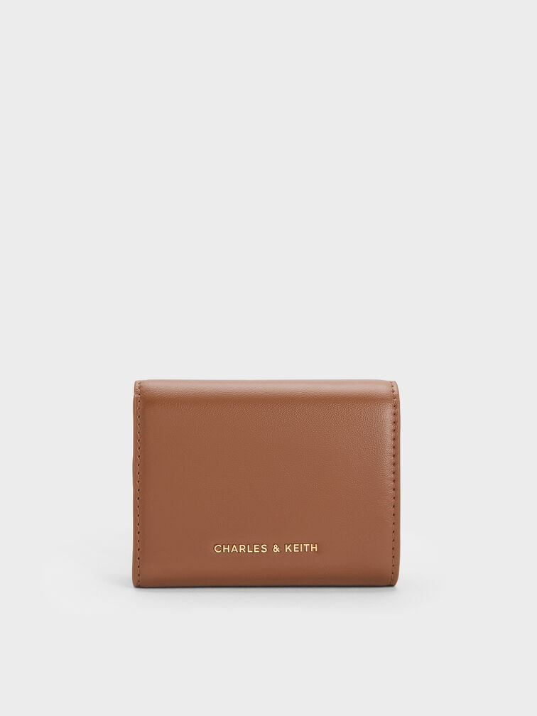 Behn Small Wallet, Chocolate, hi-res