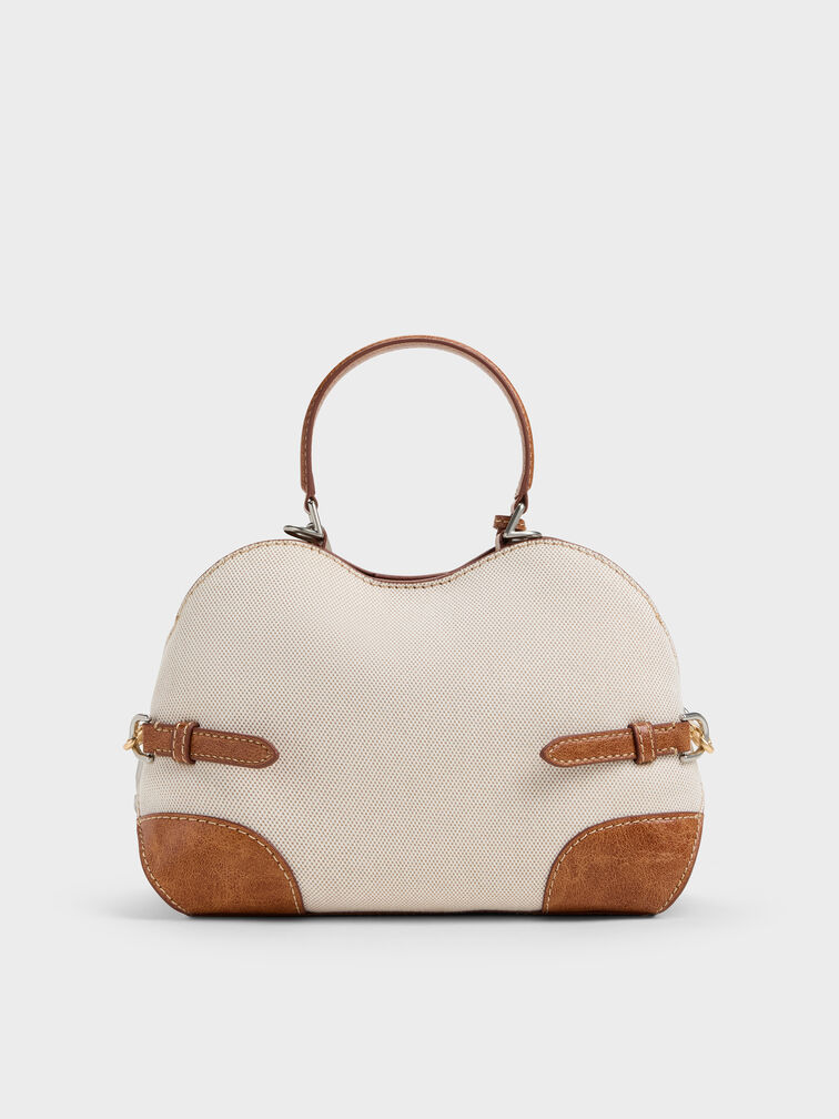 T&uacute;i x&aacute;ch Delfina Canvas Chain Side-Belt, Nhiều m&agrave;u, hi-res