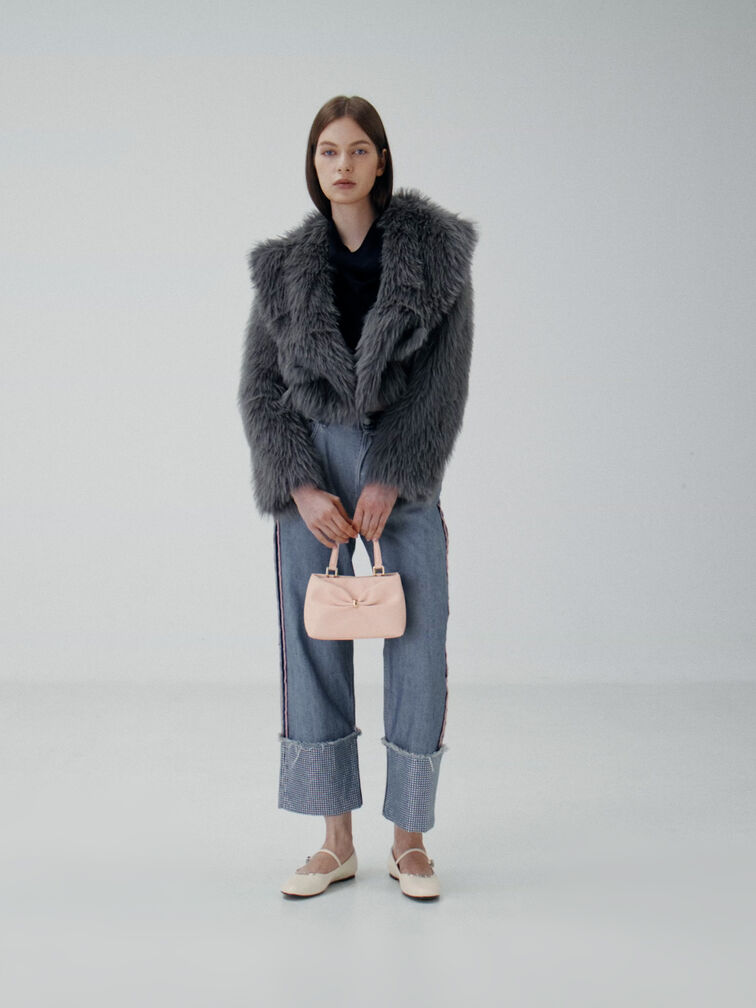 T&uacute;i x&aacute;ch xếp nh&uacute;n Halsey, Soft Pink, hi-res