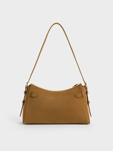 Dinora Belted Shoulder Bag, Sahara Sand, hi-res