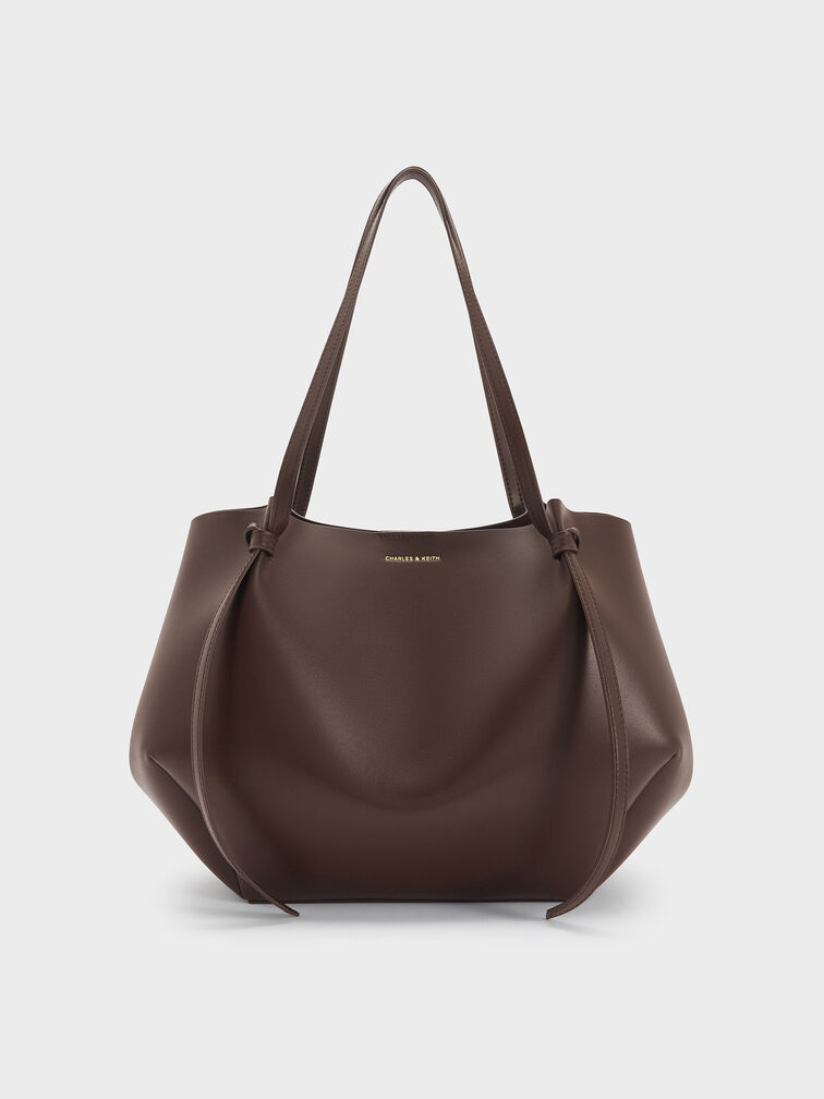 XL Calla Tote Bag, Espresso Brown, hi-res