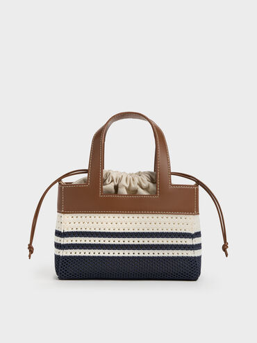 T&uacute;i tote b&eacute; g&aacute;i Ida Striped, Nhiều m&agrave;u, hi-res
