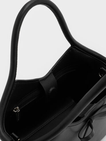 T&uacute;i x&aacute;ch Hazel Bow Tubular, Noir, hi-res