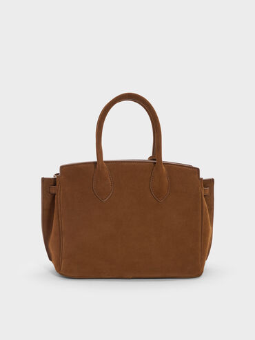 Ginevra Tote Bag, Pecan Brown, hi-res