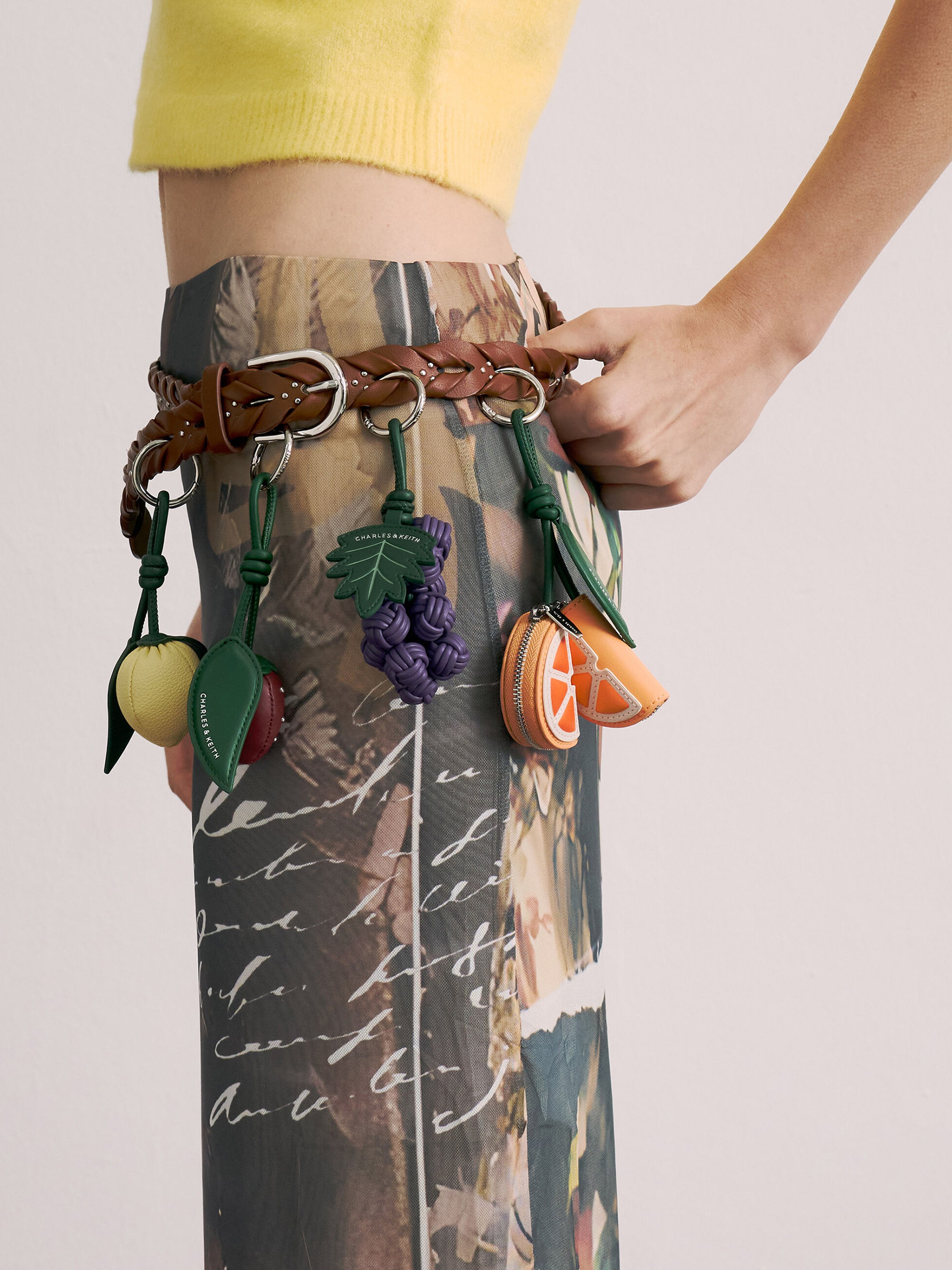 Black Donna Crinkle-Effect Tote Bag - CHARLES & KEITH