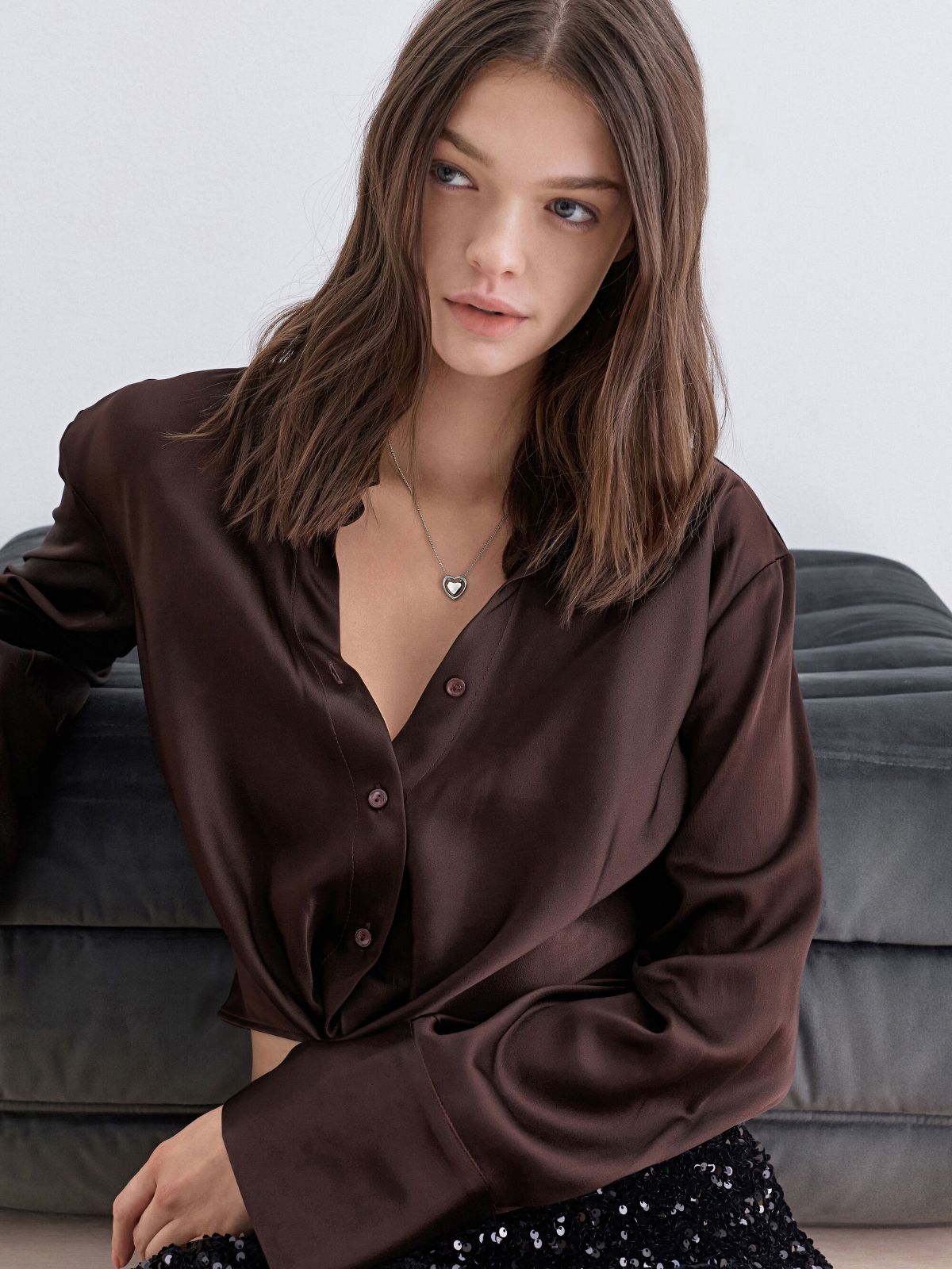 Women's black boxed studded crossover-strap Mary Jane flats - CHARLES & KEITH