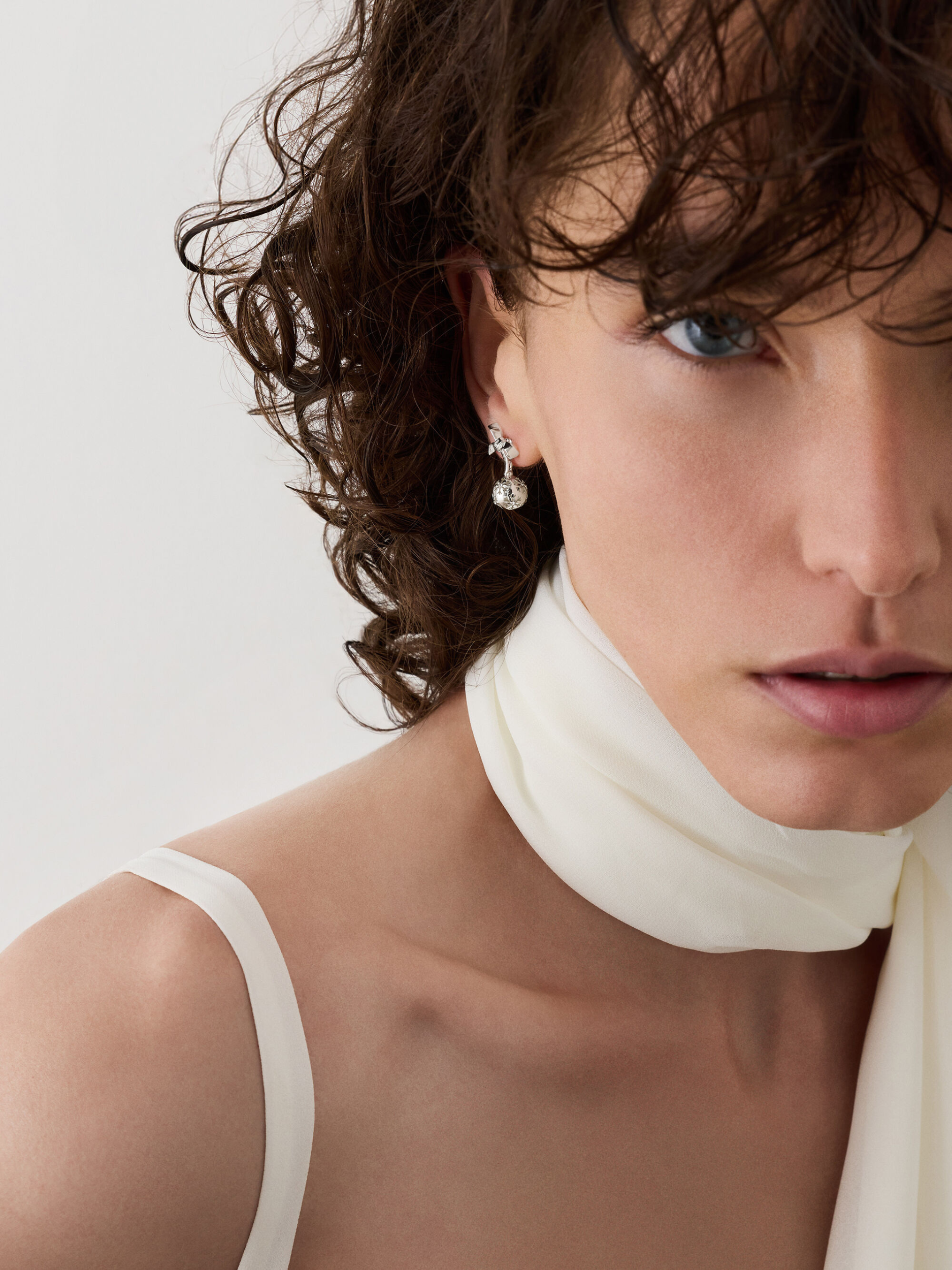 Women's black boxed studded crossover-strap Mary Jane flats - CHARLES & KEITH