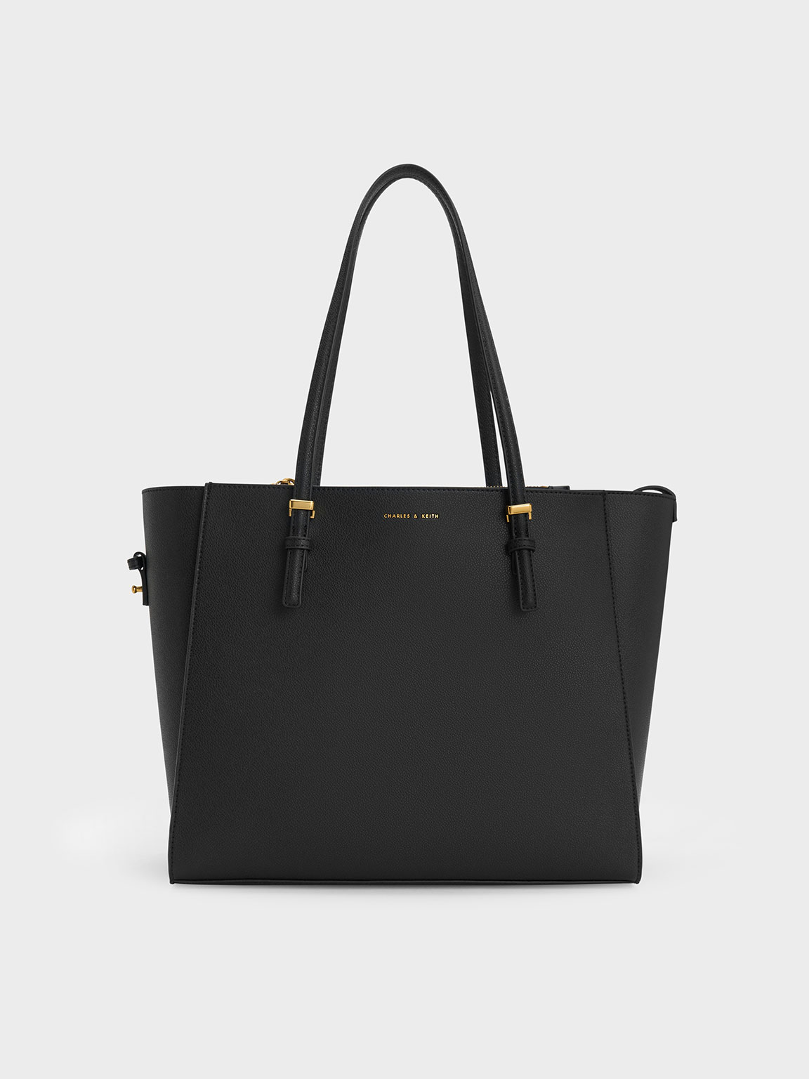 Sansa Tote Bag - Black - CHARLES & KEITH VN